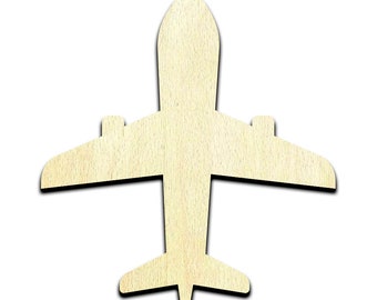 Airplane shape Aircraft cut out Aircraft stratofortress b-52 cut out shape Wooden cutouts for crafts and decorations Unfinished wood shapes