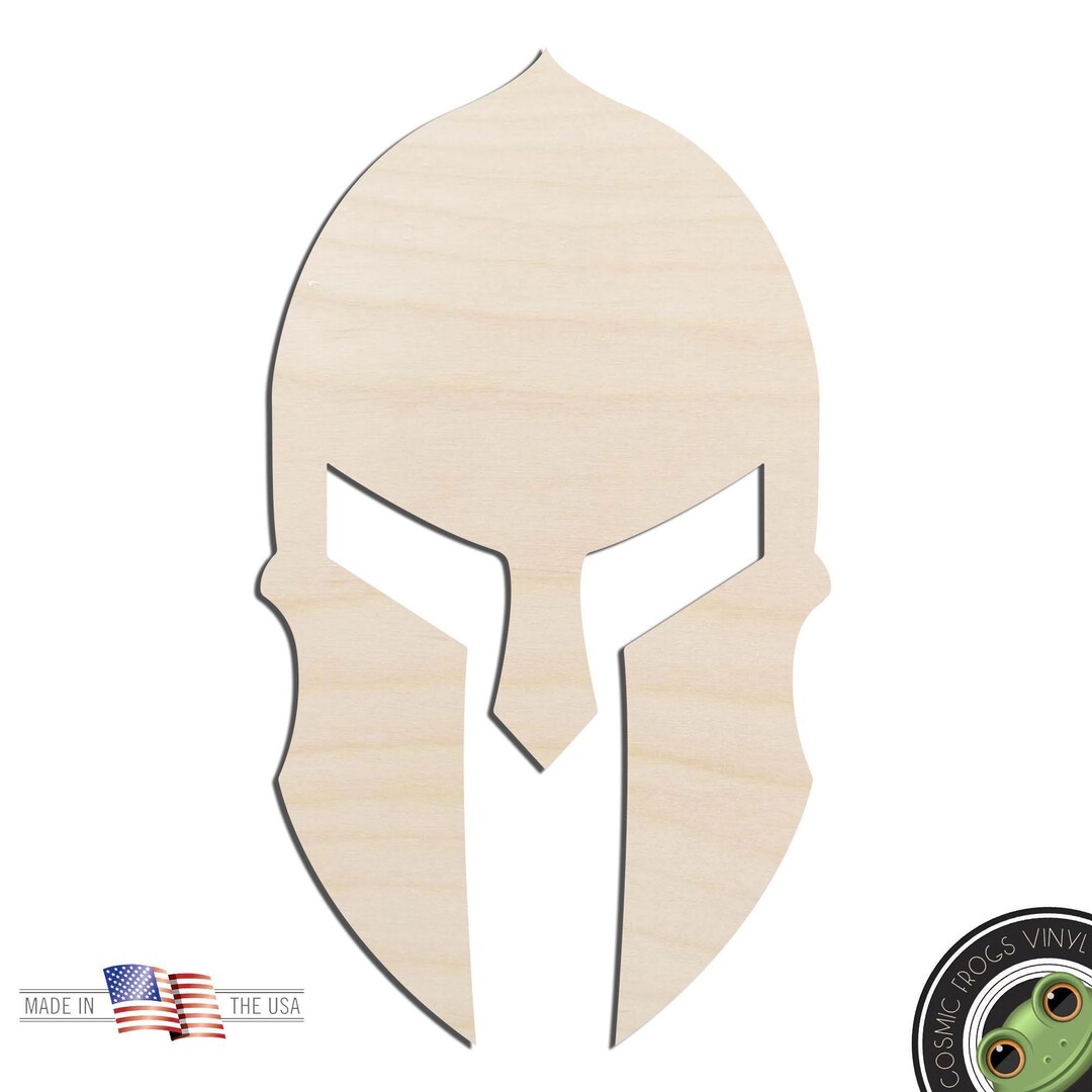 Buco Spartan 60s mシェル 目深加工済み Spartan Helmet Laser Cut Out Unfinished Wood Shape Craft Supply - Etsy