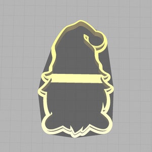 Gnome Santa Shaped Cookie Cutter
