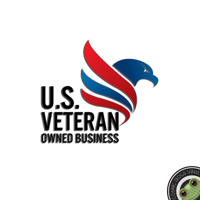 the logo for the u s veteran owned business