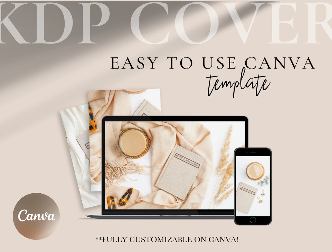 KDP Template, Canva Template, KDP Cover, KDP Journal, Amazon, Kindle