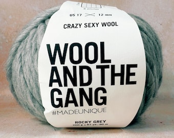 Wool and The Gang Take Care Mohair in Space Black at Fabulous Yarn