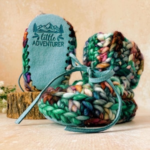 Tootsie Bootie Crochet Pattern for Baby Bootie Pattern  in Super Bulky and Light Super Bulky Perfect for Hand Crochet New Baby Shower Gift