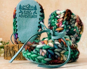 Tootsie Bootie Crochet Pattern for Baby Bootie Pattern  in Super Bulky and Light Super Bulky Perfect for Hand Crochet New Baby Shower Gift