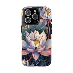 Elegant Floral iPhone Case: Tough, Protective Phone Cover