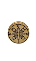 COMPASS Haptic Coin / Fidget / Worry coin / Brass EDC / Sensory toy / Stress Balls / Desk Toys product logo