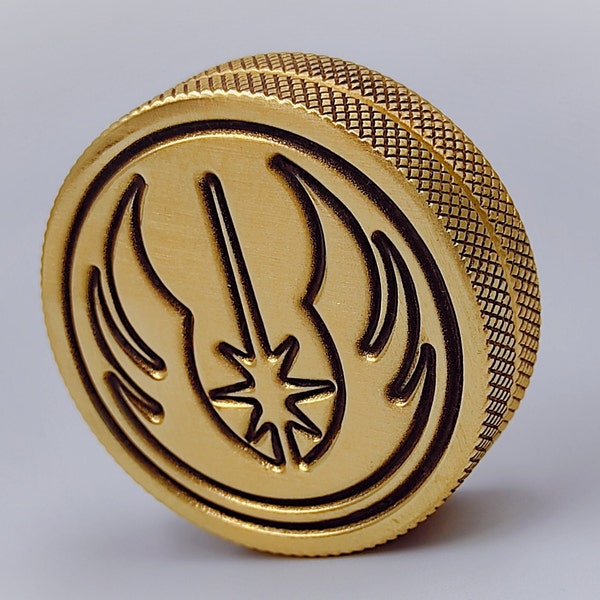 Star Wars Jedi Order Haptic Coin / Fidget / Worry coin / Brass EDC / Sensory toy / Stress Balls / Desk Toys