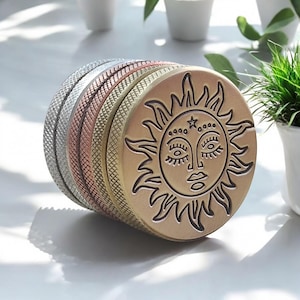 Sun Spirit Haptic Fidget slider | Haptic Slider | Fidget Clicker | Haptic Fidget | Stress Toy | Toy for Adults | Magnetic Slider