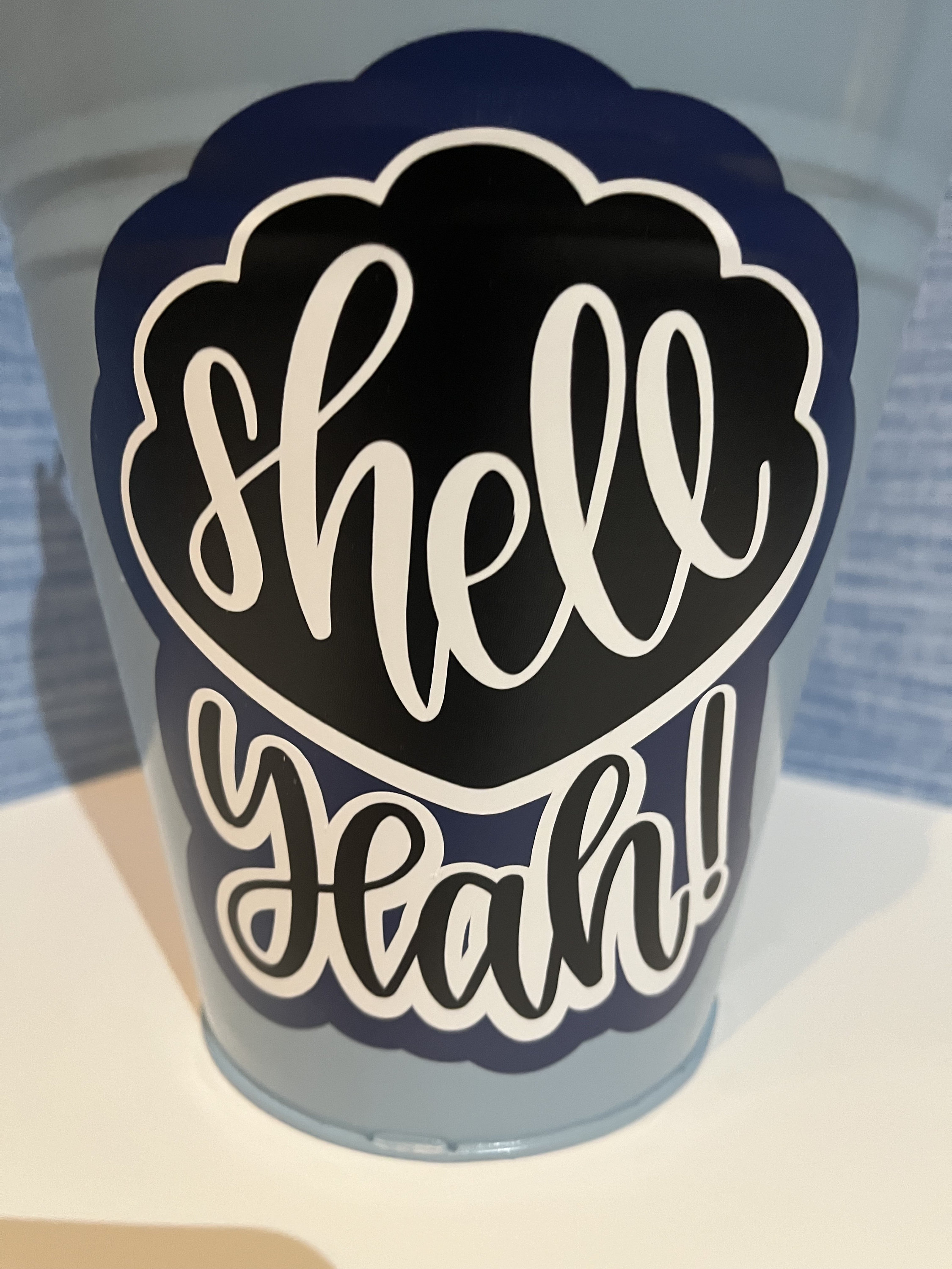 Shell Yeah Shell Collector Pail - Etsy