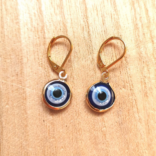 Nazar earrings Turkish eye earrings Evil eye earrings