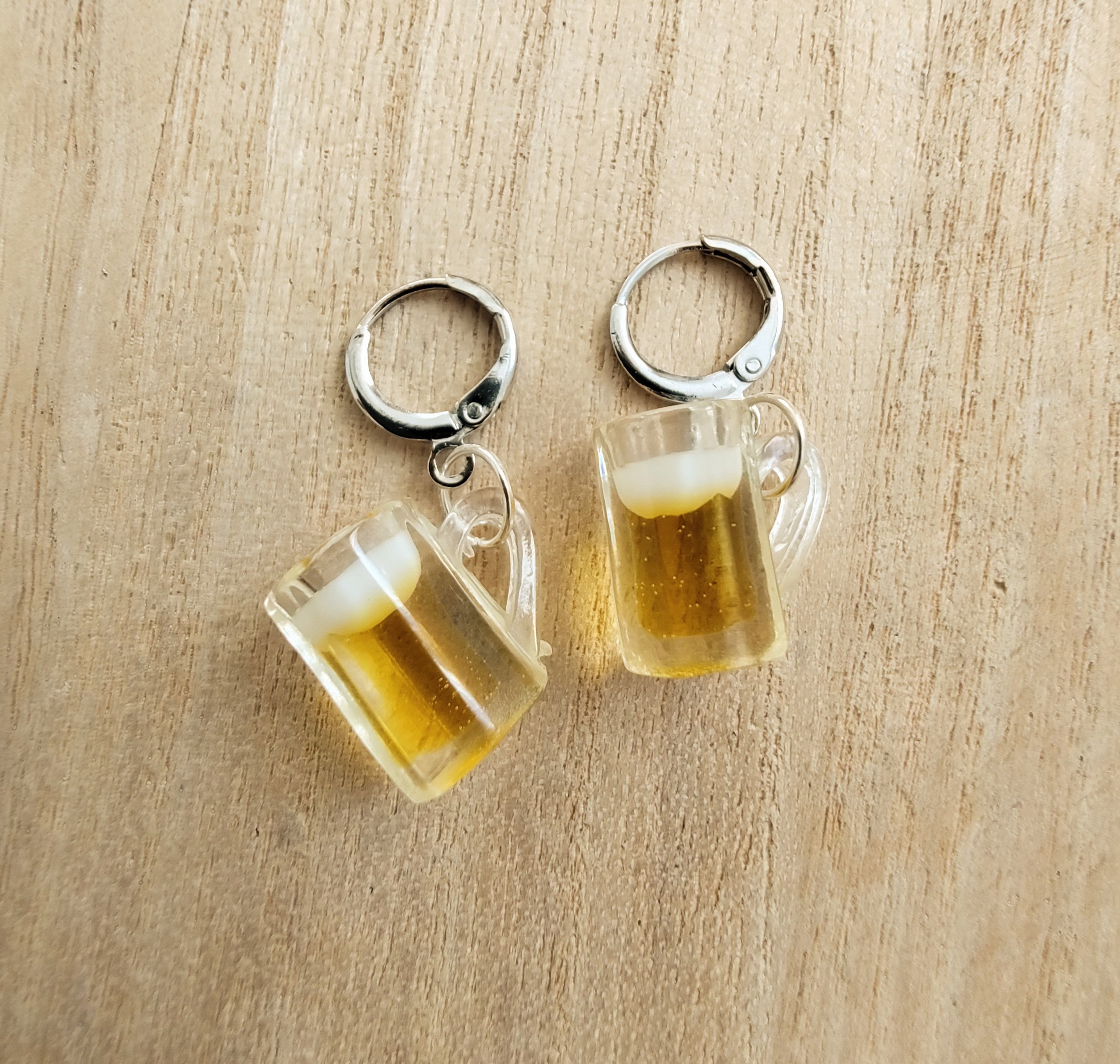Orecchini con tappi vintage di birra americana,fuori produzione e i... | su