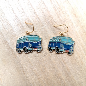 Van earrings Van life Van pendant Camping accessory