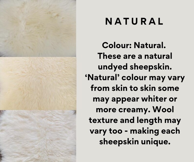 Oval Sheepskin Pet Bed Rug, Natural or Colored Comforter Pad image 5