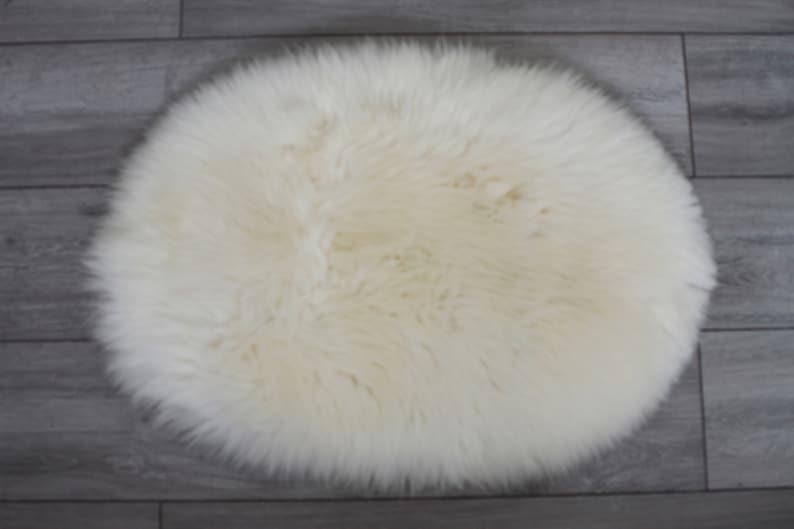 Sheepskin pad cushion for chair