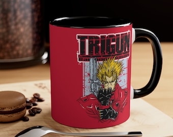 Humanoid Typhoon Trigun Vash The Stampede Japanese Manga Coffee Mug Tea Cup