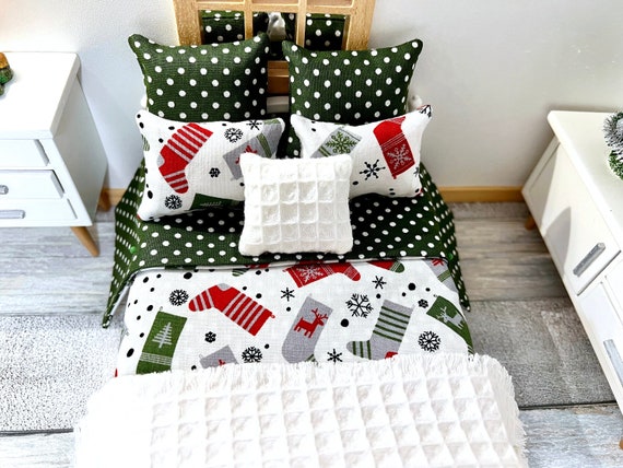 Christmas pillow and blanket set hotsell