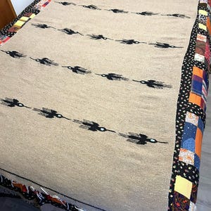 Southwest Serape-deken / plaid Noord-Amerikaanse inheemse Thunderbird? Kunst: