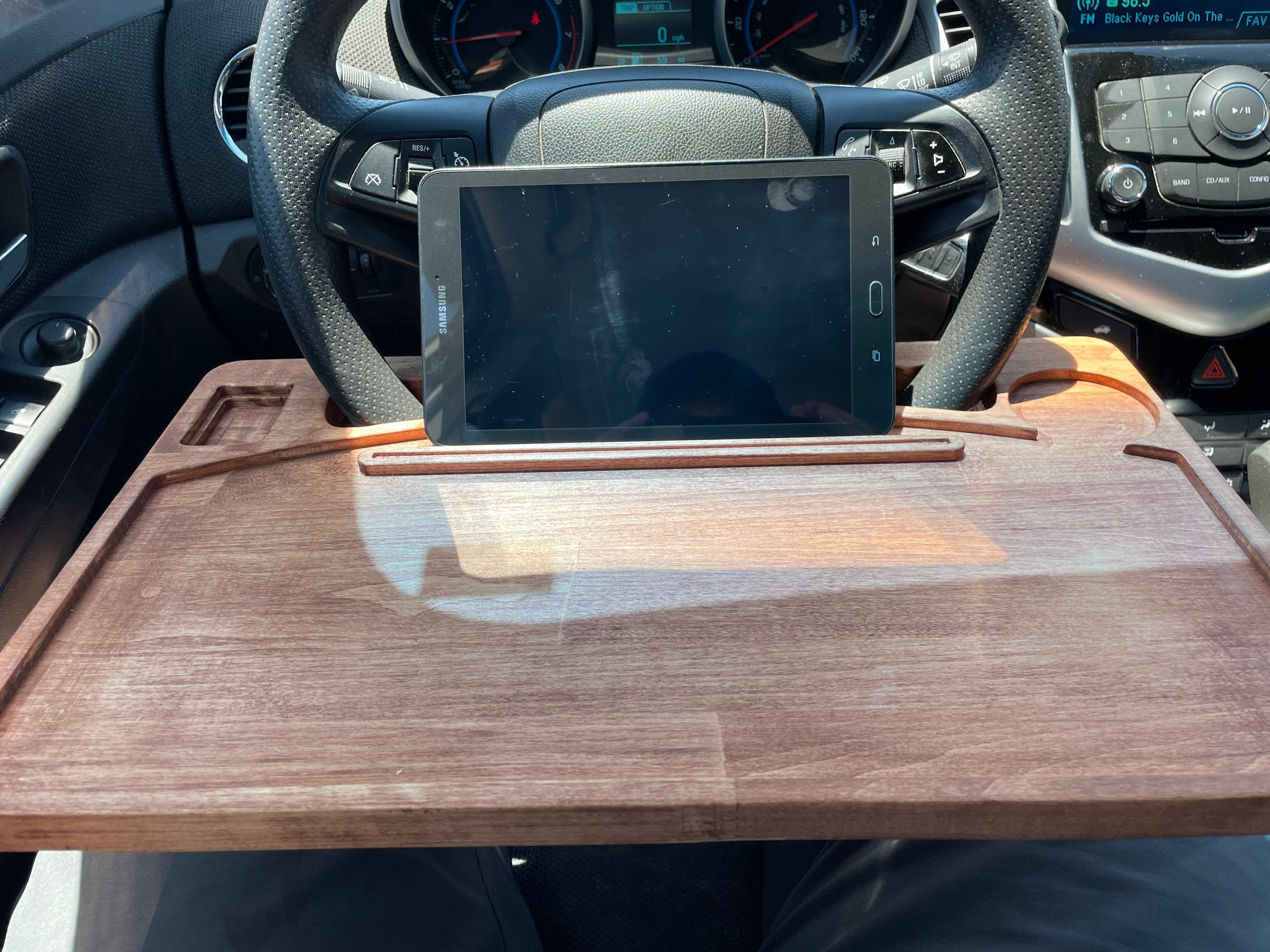 Car Steering Wheel Tray For Writing Laptop Dining Food Drink Work