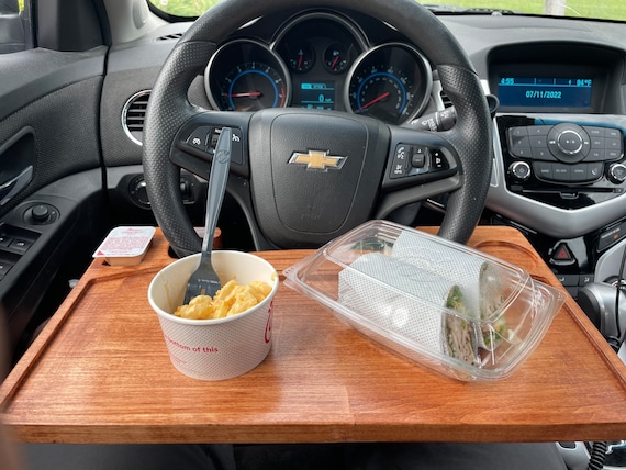 Bureau de Plateau de Volant de Voiture - Bleu France