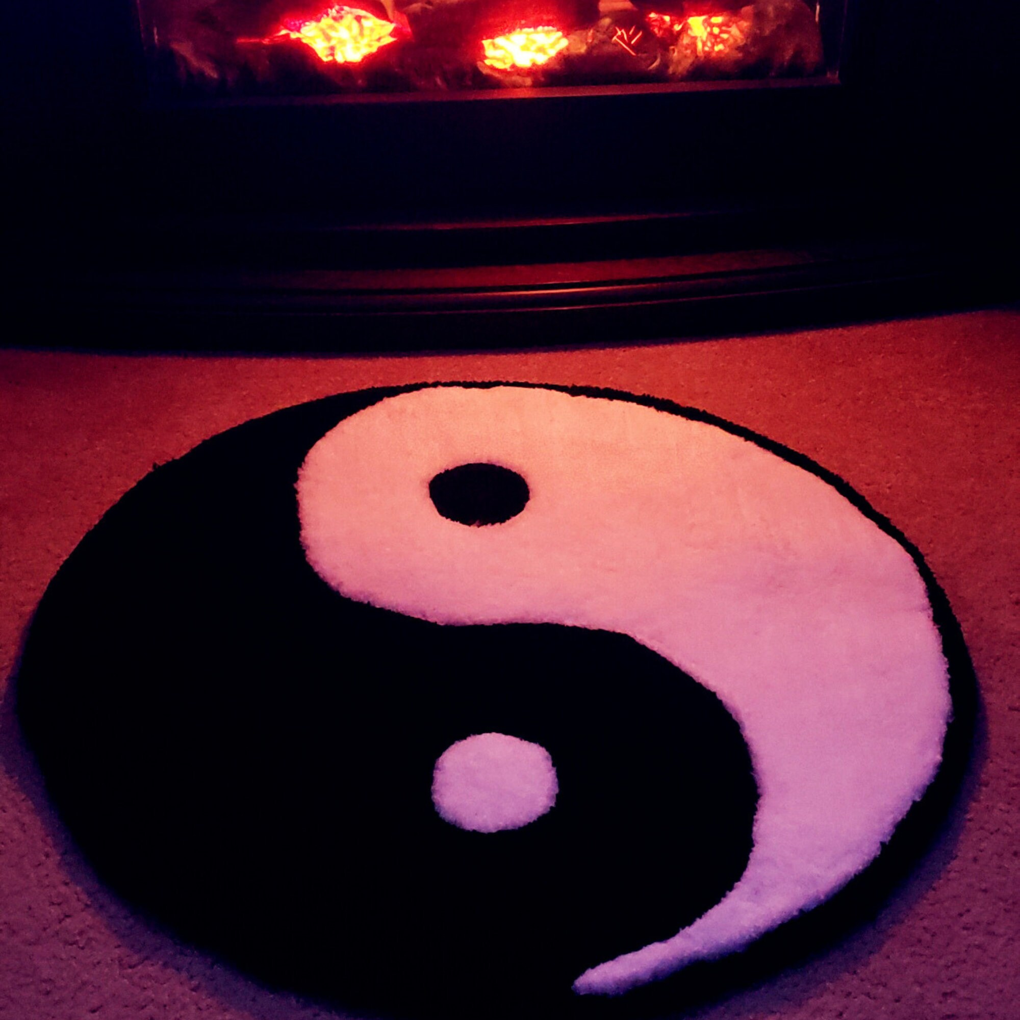 TUFTED Yin Yang Rug Custom Rug, Area Rug, Living Room Circular Rug - Etsy