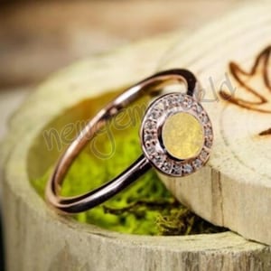 Libysche Wüste Glas Ring, Libysche authentische Wüste Glas, echte libysche Wüste Glas Schmuck, spirituelle Geschenke, Geschenk für sie, Moldavit Ring