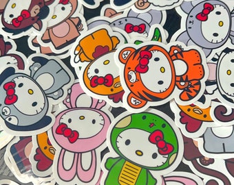 Hello Kitty Chinese Zodiac Stickers