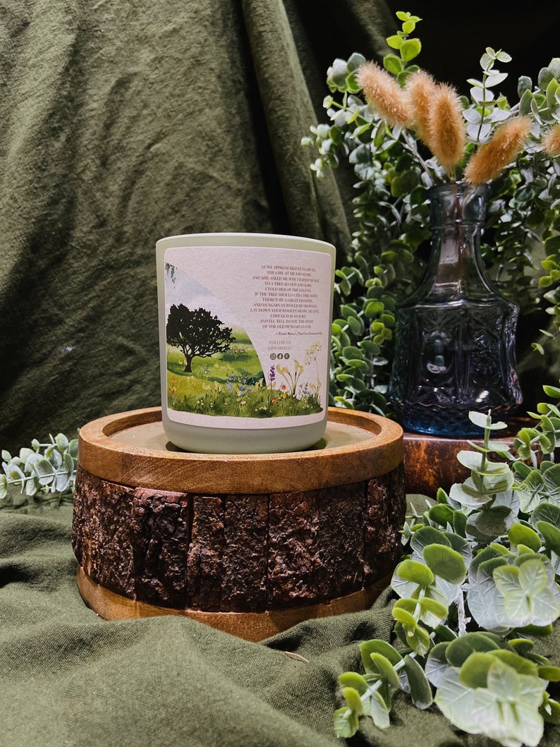 Luxury Irish Candle Dungarvan // Oakmoss & Cedarwood image 5