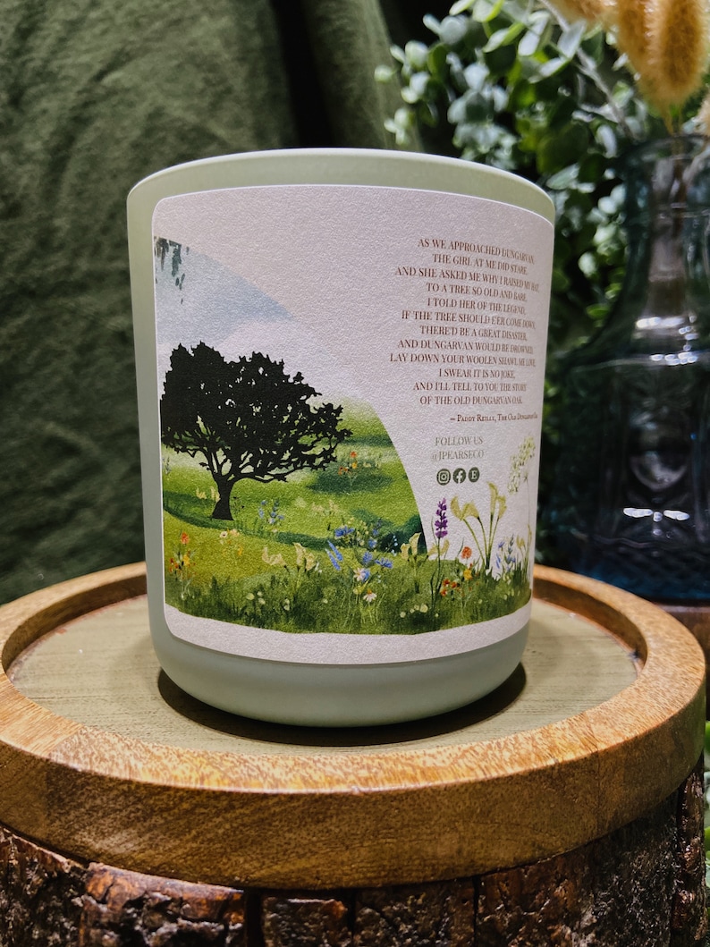 Luxury Irish Candle Dungarvan // Oakmoss & Cedarwood image 7