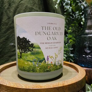 Luxury Irish Candle Dungarvan // Oakmoss & Cedarwood image 3