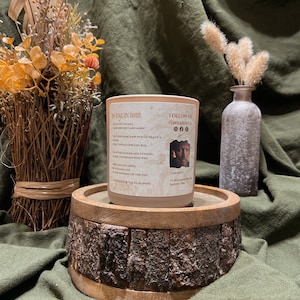 Luxury Irish Candle Raglan Road // Birch Bark, Amber Musk, & Fig Sapling image 5