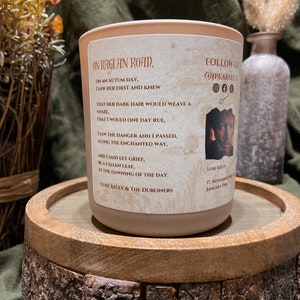 Luxury Irish Candle Raglan Road // Birch Bark, Amber Musk, & Fig Sapling image 6