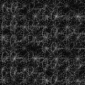 Spiderwebs on Black Seamless Pattern, Repeat Pattern, Digital Download, Commercial Use, Seamless File, Halloween Seamless,