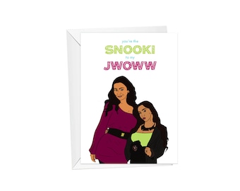 jersey shore, snooki to my jwoww, greeting card