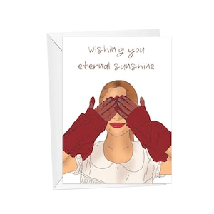 ag, eternal sun, greeting card