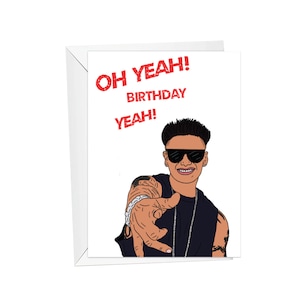 Jersey Shore, Pauly Geburtstag, Grußkarte