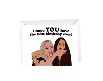 rhobh, cat meme birthday, greeting card