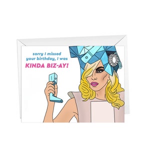 Gaga, Téléphone anniversaire, Carte de vœux