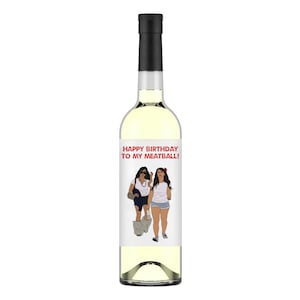 Jersey Shore, aniversário de almôndega, rótulo de vinho