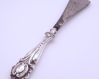 Antique Sterling Silver Edward Souter Birmingham 1903 Hallmarked Shoe Horn