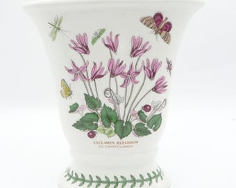 Portmeirion Botanic Garden Vases. Set of 3. 5 Inches Tall