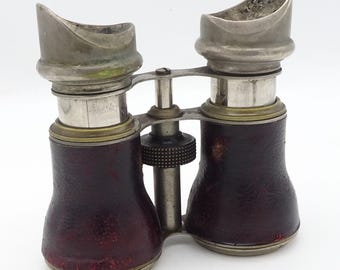 Antique Victorian Opera Glasses Small Binoculars