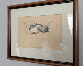 Cecil Aldin Framed Print Amalgamation Small