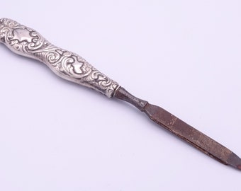 Antique Edwardian Sterling Silver 925 Nail File