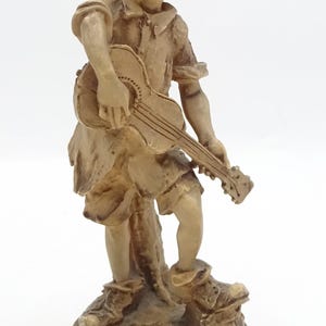 Vintage Capodimonte Giuseppe Armani Boy With Guitar Figurine
