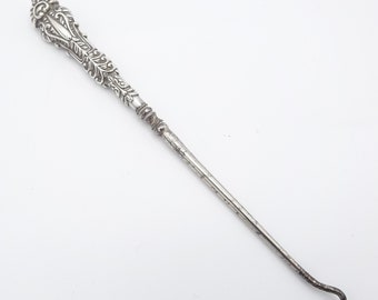 Antique Sterling Silver 925 Adie & Lovekin Ltd Birmingham Hallmarked Button Hook