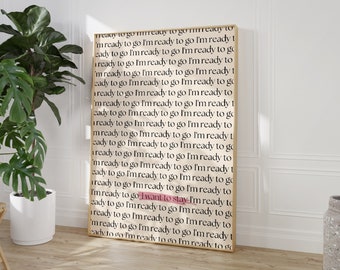 Typography Wall Print, DIGITAL DOWNLOAD, Aesthetic Wall Art, Large Downloadable Print, Trendy Wall Art, Printable Wall Art, Retro Wall Print