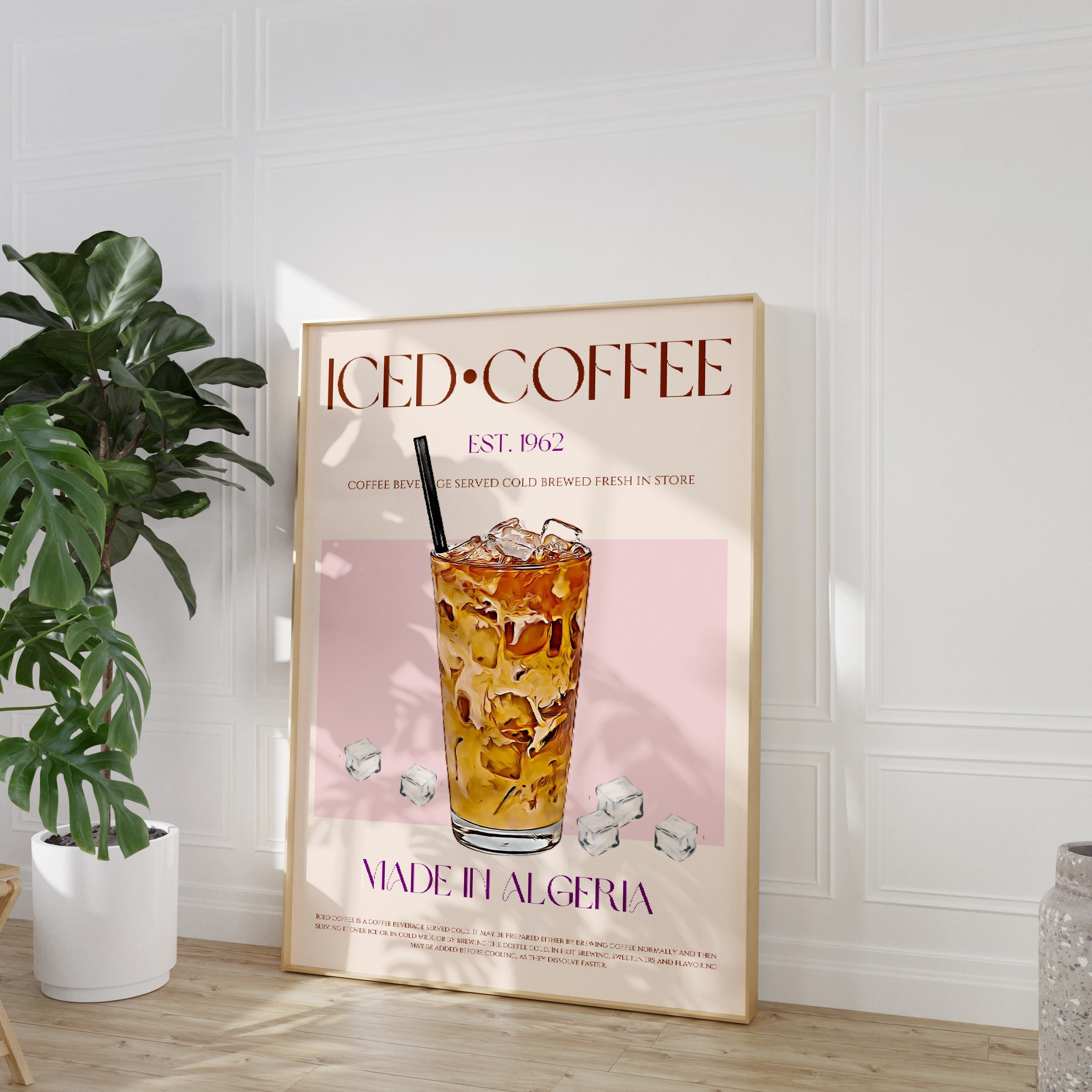 CUP&CINO, Poster iced drinks ToGo