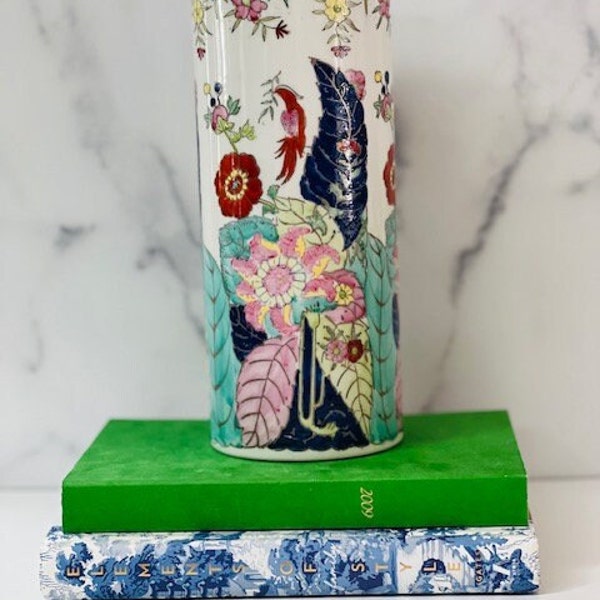 Tobacco Leaf Chinoiserie Etsy