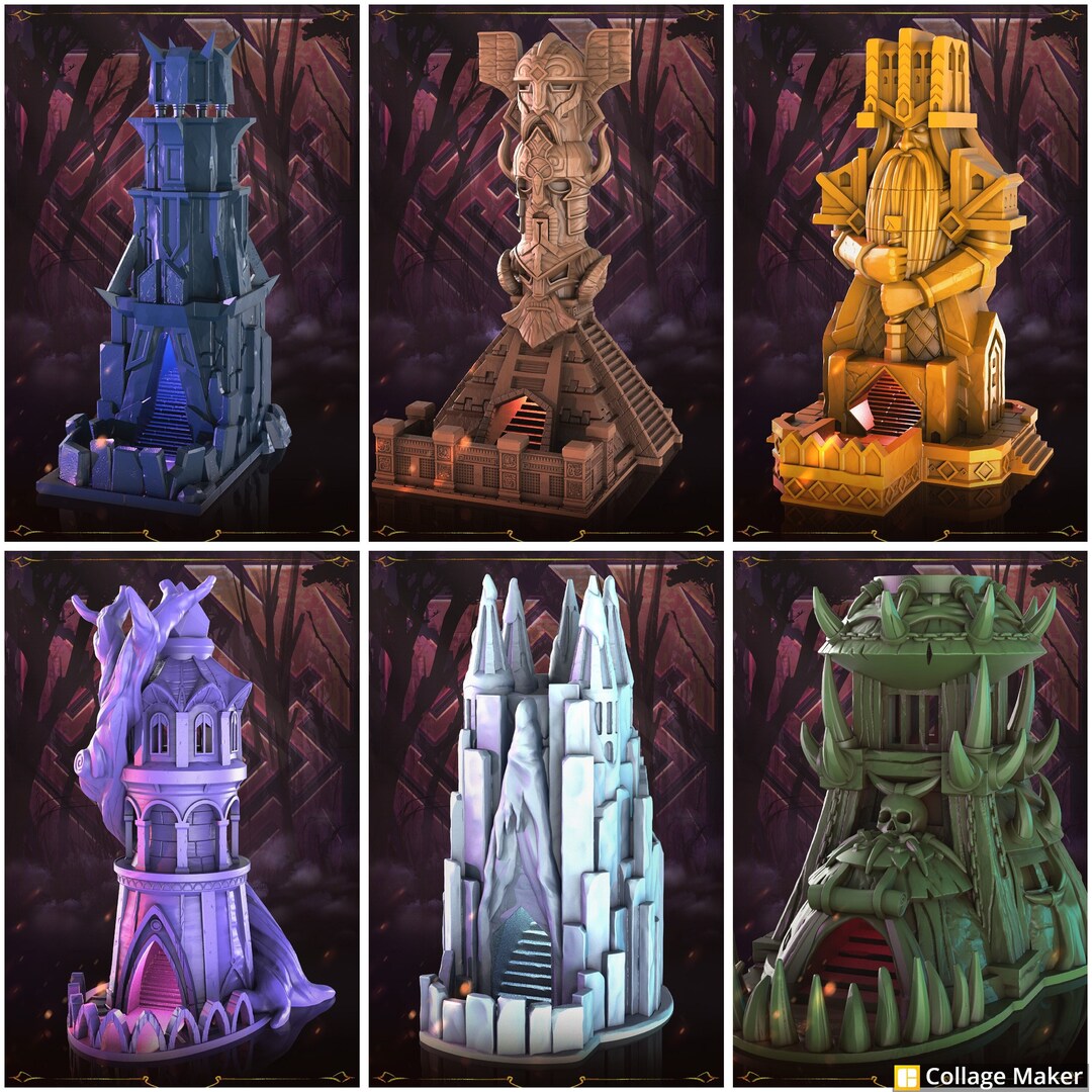 Mythic Roll Dice Towers Etsy