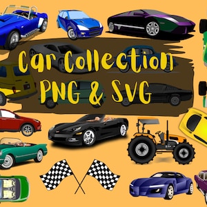 Autos Sammlung PNG, Hot Wheels Autos SVG, Hot Wheels Clipart, Auto Sammlung Clipart | Auto Digitale Aufkleber | Auto Digital Bundle Svg